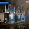 В Киеве горели вагончики строителей