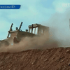 Рекультивация террикона покрыла пылью село на Луганщине