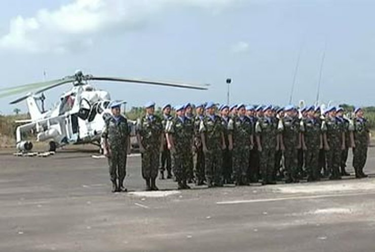 Командование миссии ООН в Либерии наградило украинских военных