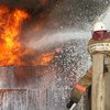 В Киеве горит рынок "Караваевы дачи"