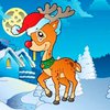 Ученые выяснили, почему у оленя Санта-Клауса красный нос