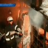 В Киеве сгорела столярная мастерская