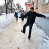 Гололед отправил в больницы уже около тысячи киевлян