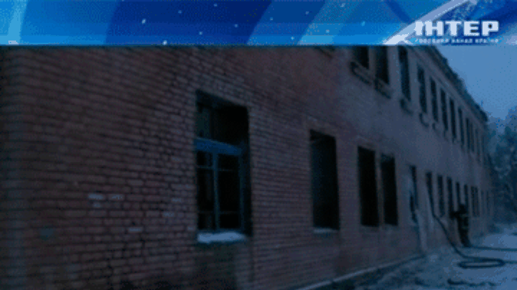 В Житомирской области сгорела школа