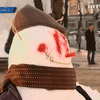 Винничане соревновались в лепке снеговиков