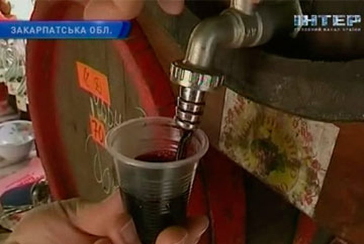 В Мукачево проходит фестиваль домашних вин