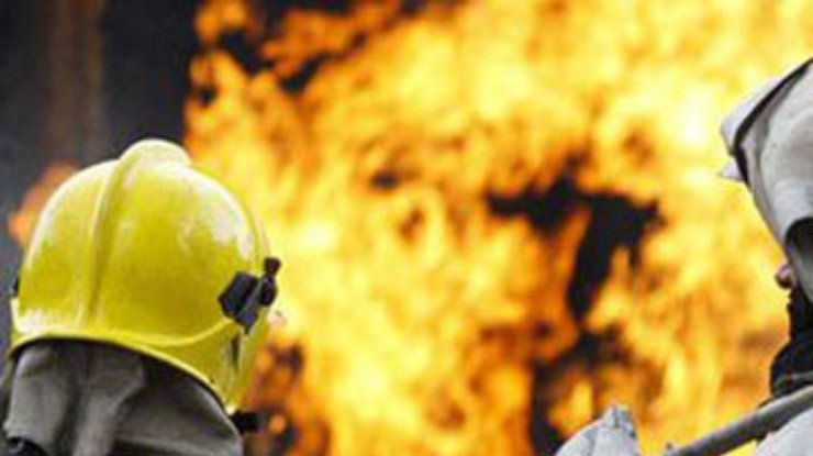 Во Львове загорелась маршрутка с пассажирами