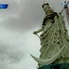 В Боливии поставили 45-метровую статую покровительницы шахтеров