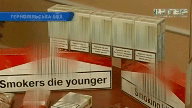 Тернопольские налоговики накрыли склад с поддельными сигаретами