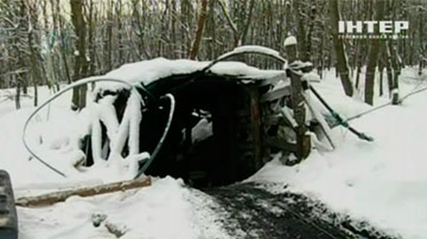 В Снежном обнаружили две незаконные угольные копанки