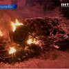 В Азербайджане толпа сожгла отель и машину, требуя отставки губернатора
