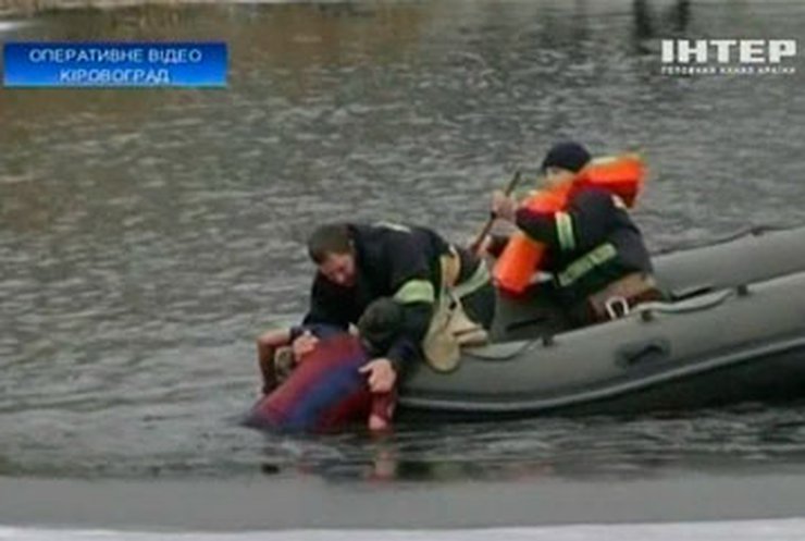 Пьяный житель Кировограда пытался переплыть речку Ингул