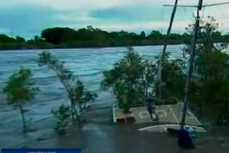 Австралийский штат Квинсленд оказался в плену водной стихии