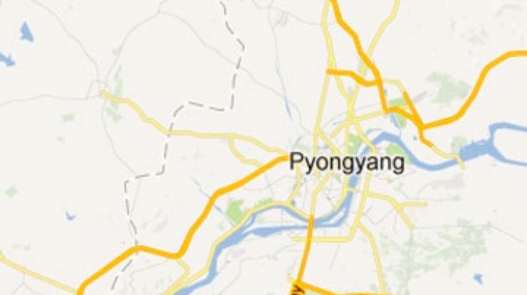 Google Maps составил подробную карту Северной Кореи