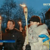 В Одессе почтили память героев битвы под Крутами сожжением флагов