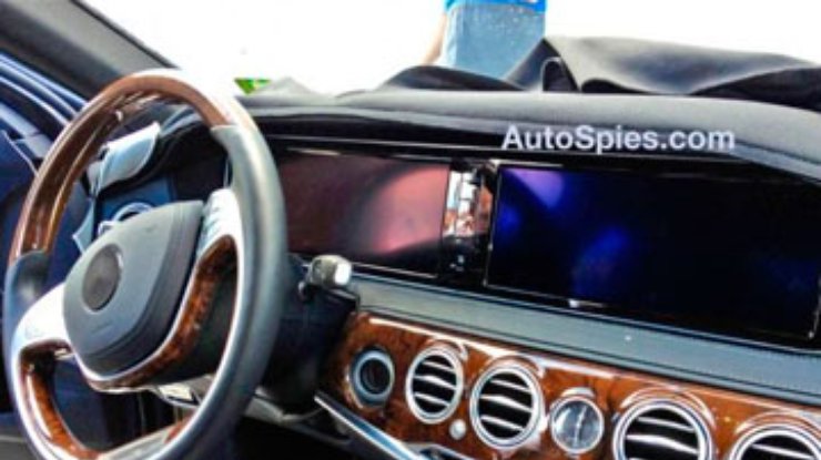 В Сети рассекретили интерьер нового Mercedes-Benz S-класса