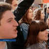 Испанские студенты вышли на акции протеста
