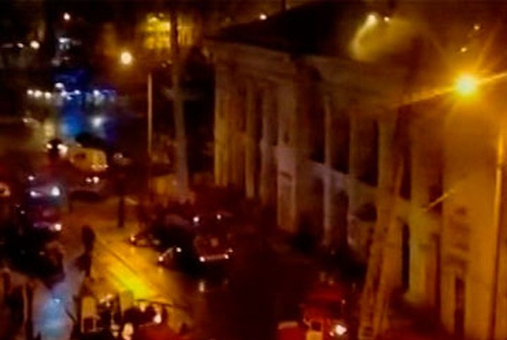 Сегодня в Киеве горел Гостиный двор