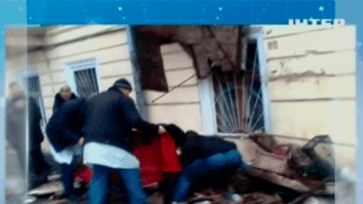 В Одессе упал балкон с хозяйкой