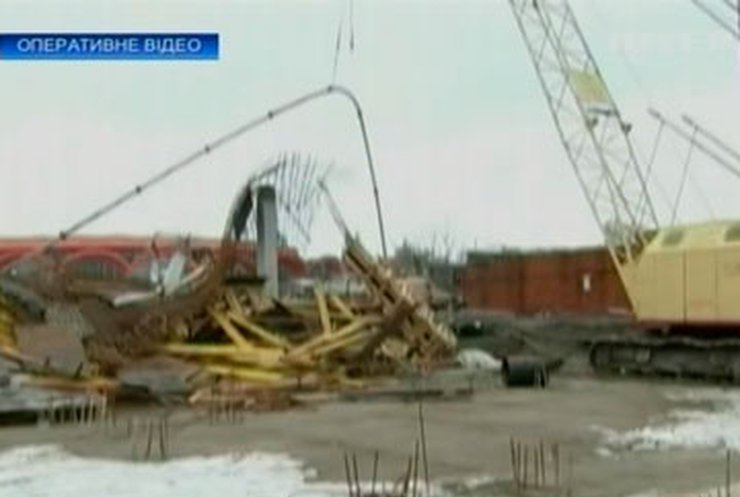 В Сумах завалился недостроенный торговый центр
