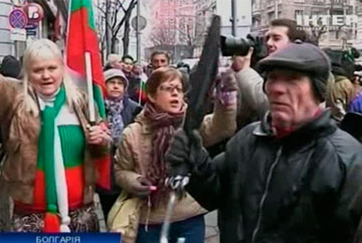 Болгары протестуют против повышения цены на электроэнергию