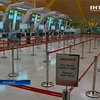Испанская авиакомпания отменила половину рейсов