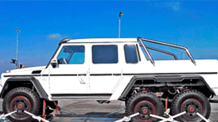 Mercedes построил 6-колесный G-Class для арабов