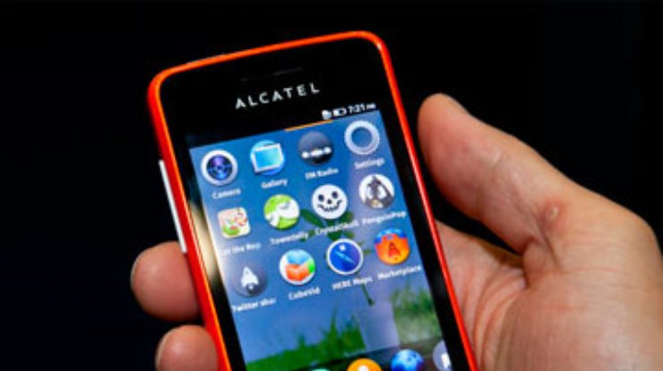 Alcatel представила первый смартфон на Firefox