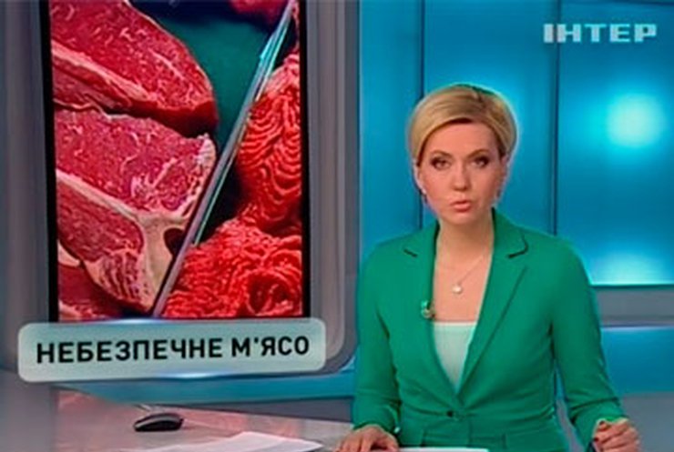 В Виннице задержана машина с почти полтонной мяса неизвестного происхождения