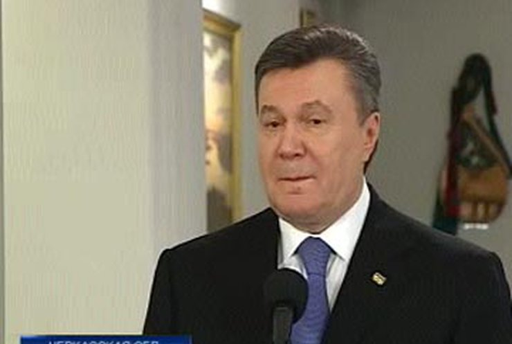 Янукович готовится к апрельскому раунду переговоров о цене на газ