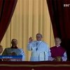 Папа римский Франциск прибыл на первую мессу в Сикстинскую капеллу
