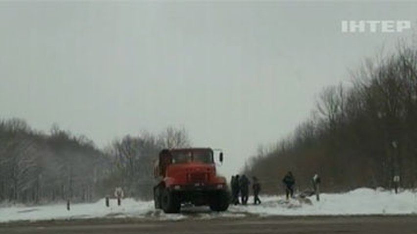 Прикарпатье засыпало снегом