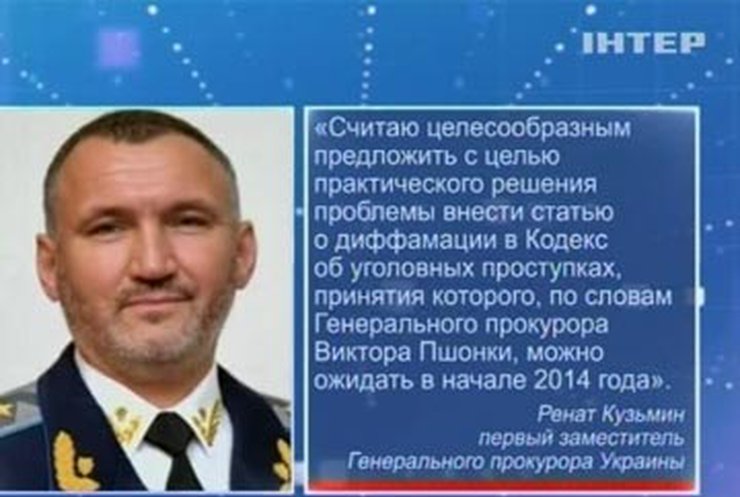 Кузьмин предлагает ввести уголовную ответственность за клевету