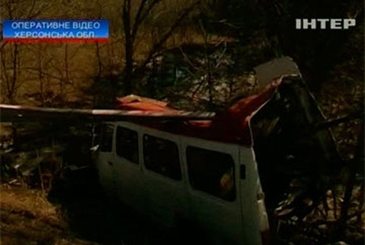 В Херсонской области разбилась маршрутка: Три человека погибли