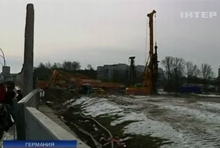 Для возведения элитной высотки разобрали часть Берлинской стены