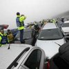 В Швейцарии из-за погоды случилось ДТП с полсотней машин