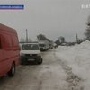 На западе Украины снова пробки