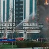 В Чечне потушили пожар в "Грозном сити"
