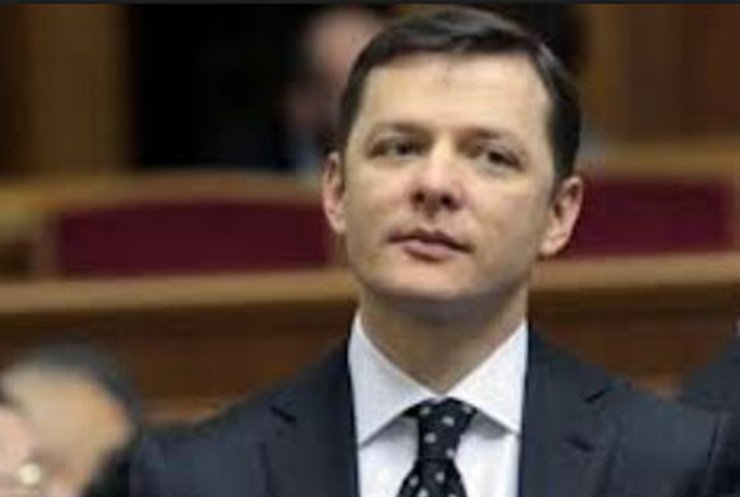 Ляшко устроил потасовку с охранником на Банковой (видео)