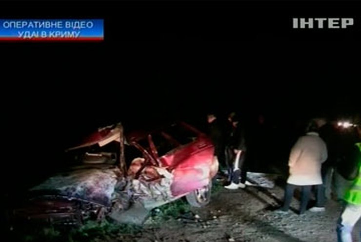 В ДТП в Крыму погиб водитель, пять пассажиров пострадали