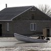 На Чернинговщине транспортное сообщение осуществляется с помощью лодок