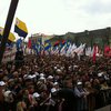 В Ривне прошла многотысячная акция оппозиции
