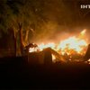 В Техасе продолжают тушить пожар на заводе минудобрений