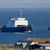 Керченская паромная переправа возобновила работу