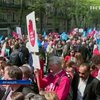 В Париже прошли митинги против однополых браков