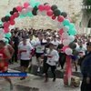 В Палестине впервые бежали марафон