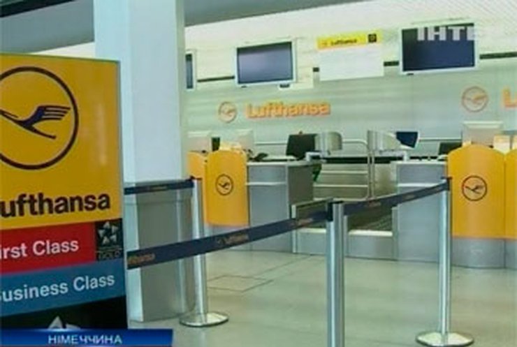 Lufthanza отменила большинство рейсов