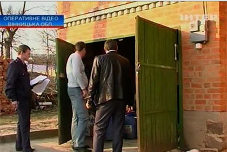 Винницкие милиционеры "накрыли" подпольный водочный цех