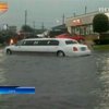 Американский Хьюстон заливает проливными дождями