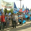 В Кривом Роге на массовый митинг вышли работники "Криворожстали"
